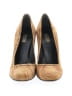 Prada Houndstooth Gold Heels Size EU 40 1/2 - photo 2