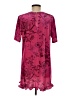 Unbranded Burgundy Casual Dress Size M - photo 2