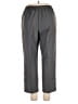 Alfred Dunner 100% Polyester Solid Gray Casual Pants Size 14 Petite - photo 2