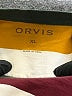 Orvis 100% Cotton Stripes Burgundy Pullover Sweater Size XL - photo 7
