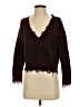 Brooklyn Karma Burgundy Pullover Sweater Size S - photo 1
