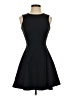 Theory Solid Black Cocktail Dress Size 00 - photo 1