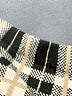 Unbranded 100% Cotton Plaid Gold Black Skirt Size XS (kids) - photo 3