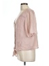 Violeta by Mango Pink Short Sleeve Blouse Size 12 - photo 5