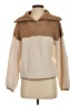 Z Supply 100% Polyester Color Block Tan Pullover Sweater Size XS - photo 1