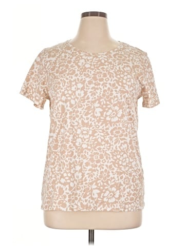 Ann Taylor Factory Short Sleeve T-Shirt (view 1)
