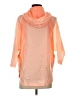 Adidas Neo Label 100% Polyester Color Block Orange Raincoat Size S - photo 2