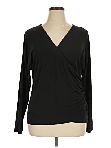 INC International Concepts Long Sleeve Top (view 1)
