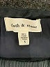 Cloth & Stone Black Long Sleeve Blouse Size S - photo 7