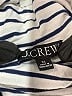 J.Crew 100% Cotton Stripes Blue Ivory Long Sleeve Turtleneck Size XL - photo 7