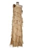 Xscape 100% Polyester Tan Cocktail Dress Size 6 - photo 1