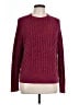 Gap 100% Cotton Burgundy Pullover Sweater Size L - photo 1
