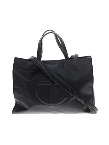 Telfar Medium Black Shopping Bag (view 1)