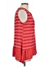 Ava James Red Sleeveless Blouse Size L - photo 4