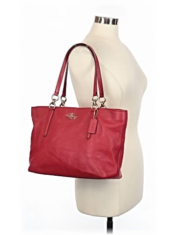 Coach Leather Tote (view 2)
