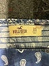 Hollister 100% Viscose Paisley Blue Romper Size XS - photo 4