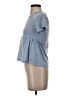 American Rag Cie Blue Short Sleeve Top Size XS - photo 5