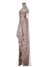 Mac Duggal 100% Polyester Silver Cocktail Dress Size 6 - photo 5