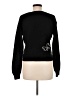 Kate Spade New York 100% Wool Hearts Black Wool Pullover Sweater Size M - photo 2