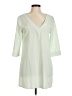 TOBI Solid Green Casual Dress Size M - photo 1