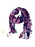 Collection 18 100% Polyester Floral Purple Scarf One size - photo 1