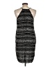 Forever 21 Graphic Black Casual Dress Size L - photo 2