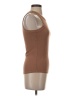 Unbranded Brown Sleeveless T-Shirt Size S - photo 4