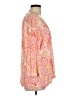 Ruby Rd. Floral Pink 3/4 Sleeve Blouse Size L - photo 4