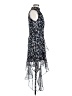 CeCe 100% Polyester Floral Blue Cocktail Dress Size 8 - photo 4