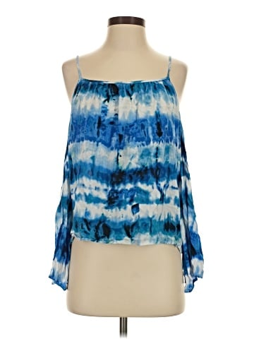 Aqua Sleeveless Blouse (view 1)