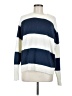 American Eagle Outfitters Stripes Blue Pullover Sweater Size M - photo 1