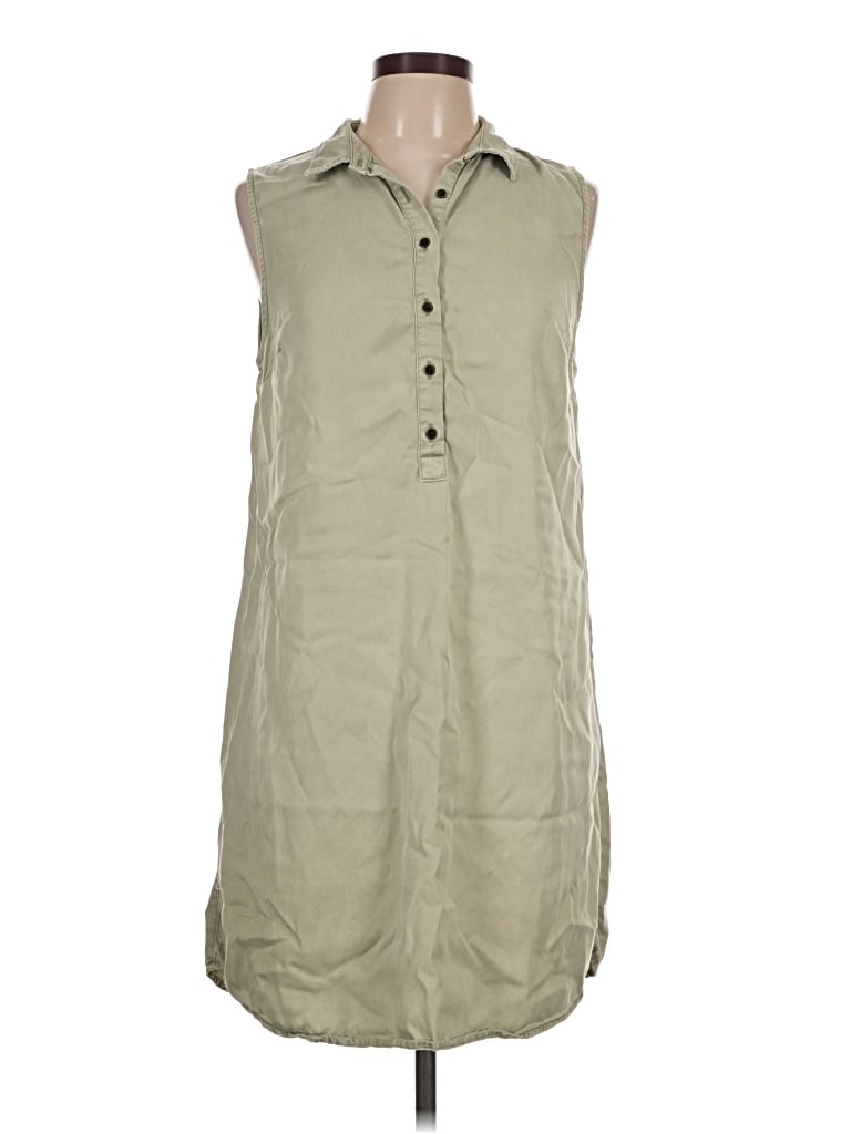 Pre-owned C&c California Casual Dress In Tan