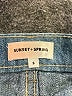 Sunset & Spring 100% Cotton Blue Denim Skirt Size S - photo 4