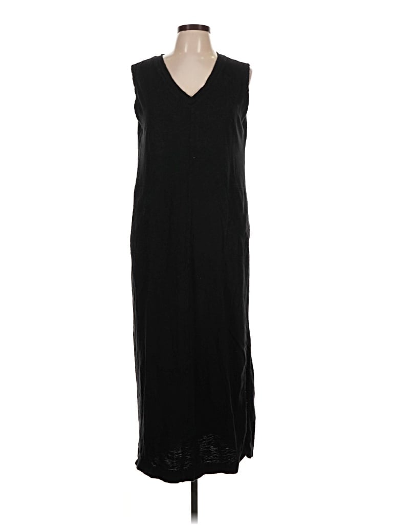 Pre-owned Lou & Grey Casual Dress In Black
