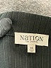 NATION LTD Solid Black Formal Skirt Size XS - photo 4