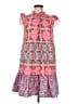 Shein Print Pink Casual Dress Size 6 - photo 1