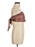 Shein Brown Sleeveless Blouse Size 6 - photo 4