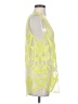 En Creme 100% Polyester Yellow Sleeveless Top Size S - photo 4