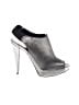 Bebe Metallic Silver Heels Size 8 - photo 1