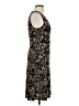 Connected Apparel Paisley Black Cocktail Dress Size 10 Petite - photo 4