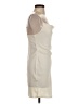 Unbranded Solid Ivory Cocktail Dress Size XS - photo 4
