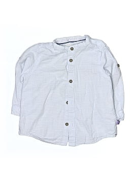 Zara Baby Short Sleeve Button-Down Shirt (view 1)