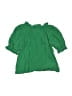 Monoprix Green 3/4 Sleeve Blouse Size 6 - photo 2