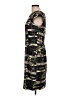 Nine West Graphic Black Cocktail Dress Size 12 - photo 5