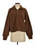 Pieces 100% Polyester Brown Pullover Sweater Size S - photo 1