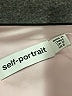 Self-Portrait 100% Polyester Silver Pink 3/4 Sleeve Blouse Size 8 - photo 11