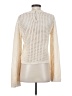 FRAME 100% Cotton Ivory Long Sleeve Turtleneck Size S - photo 2