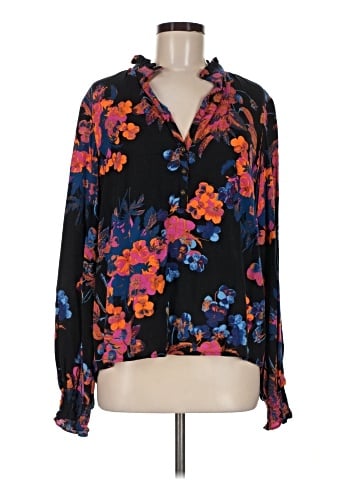 Maeve by Anthropologie Long Sleeve Blouse (view 1)