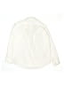 Lands' End 100% Cotton Solid Ivory White Long Sleeve Button-Down Shirt Size 10 - photo 2