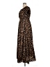 Unbranded 100% Polyester Animal Print Brown Casual Dress Size 0X - photo 5
